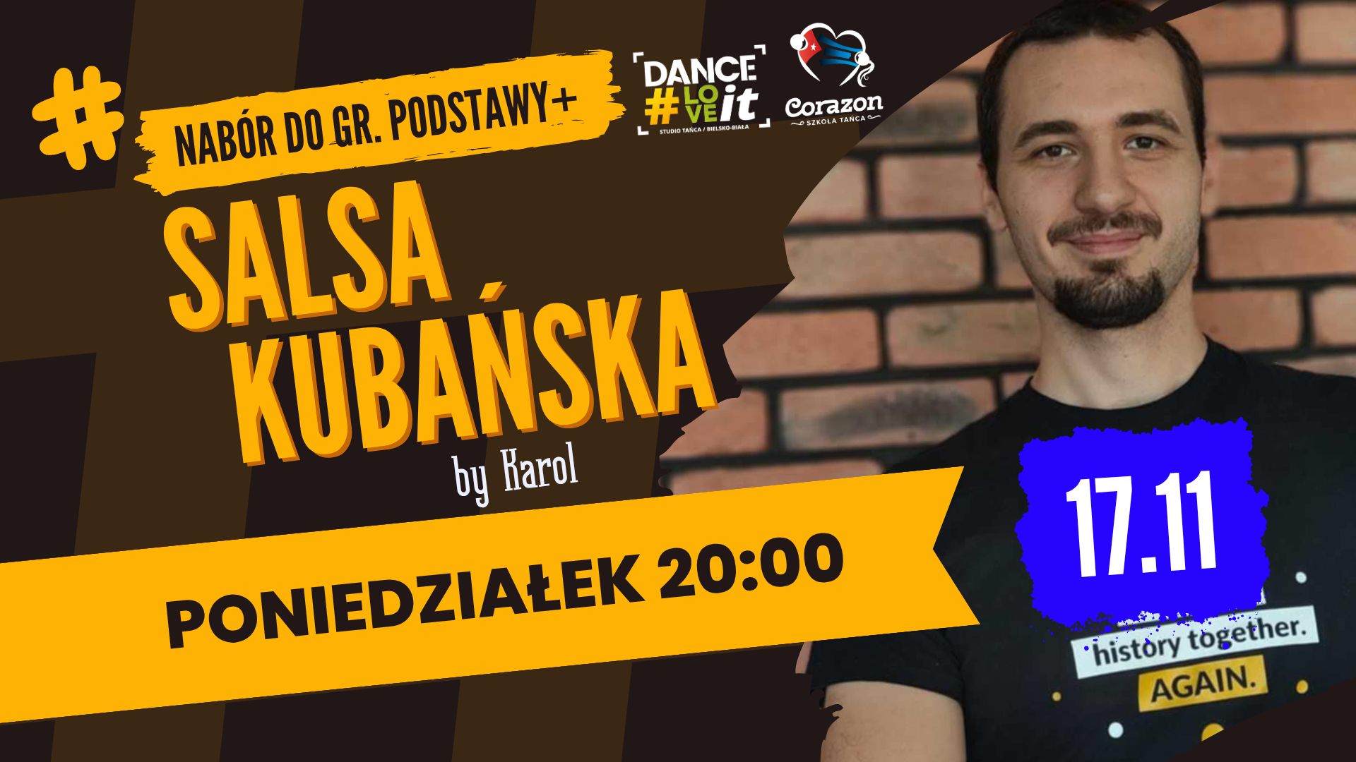 💃🕺 Salsa Kubańska w parach - powtórz i utrwal podstawy Karolem