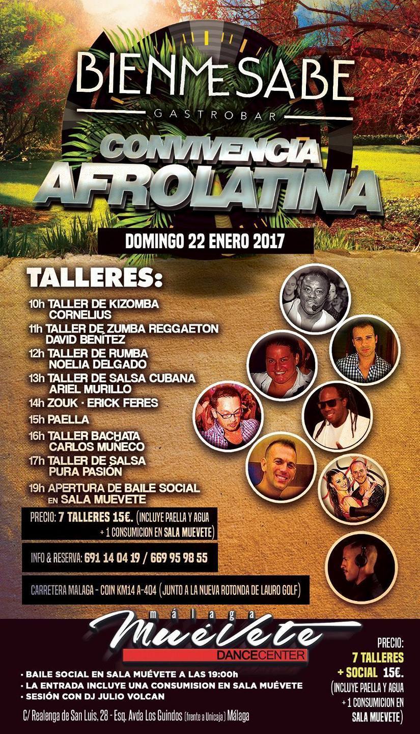 Convivencia Afrolatina Bienmesabe + Muevete 22 de Enero