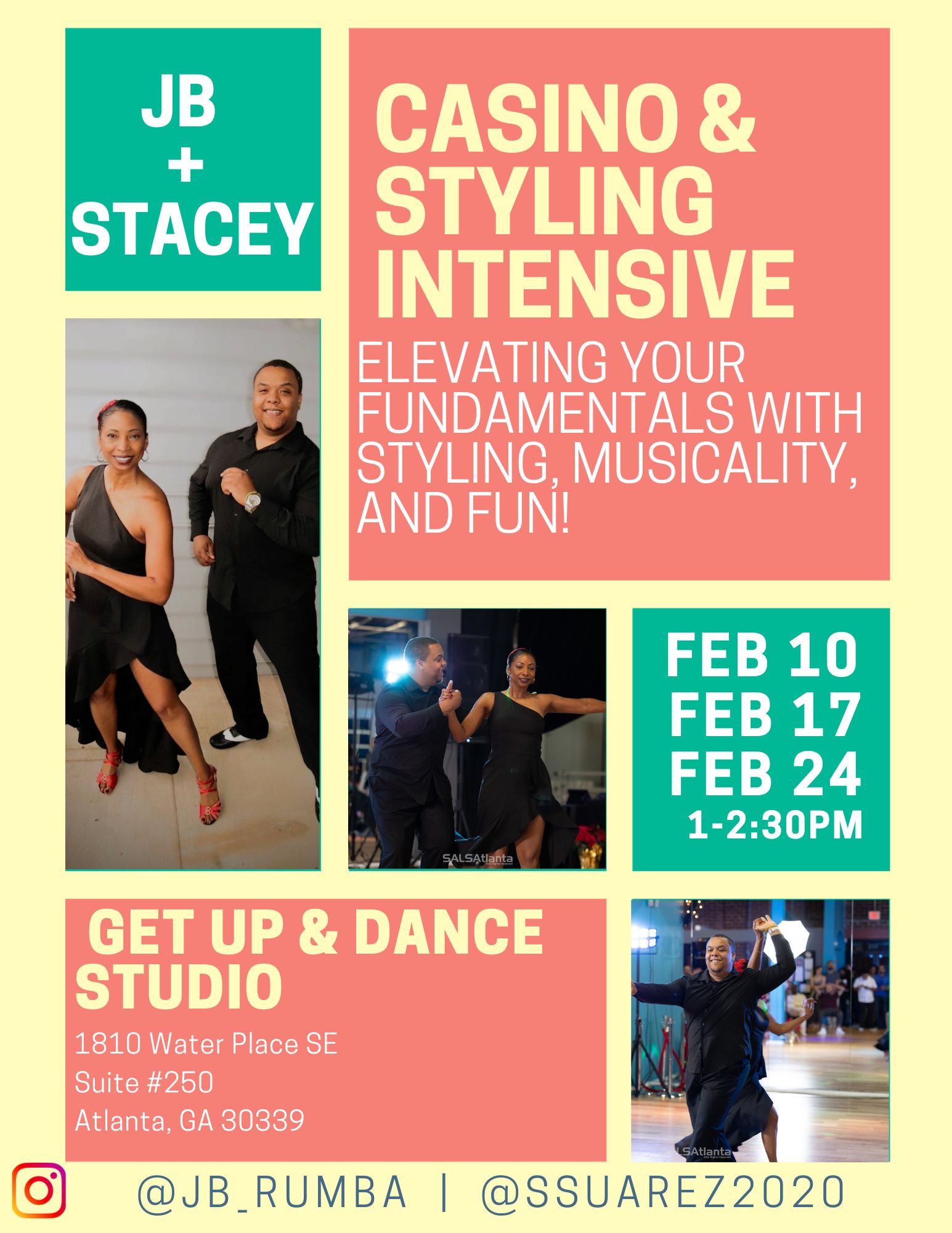 Cuban Dance Partnerwork & Styling Intensive