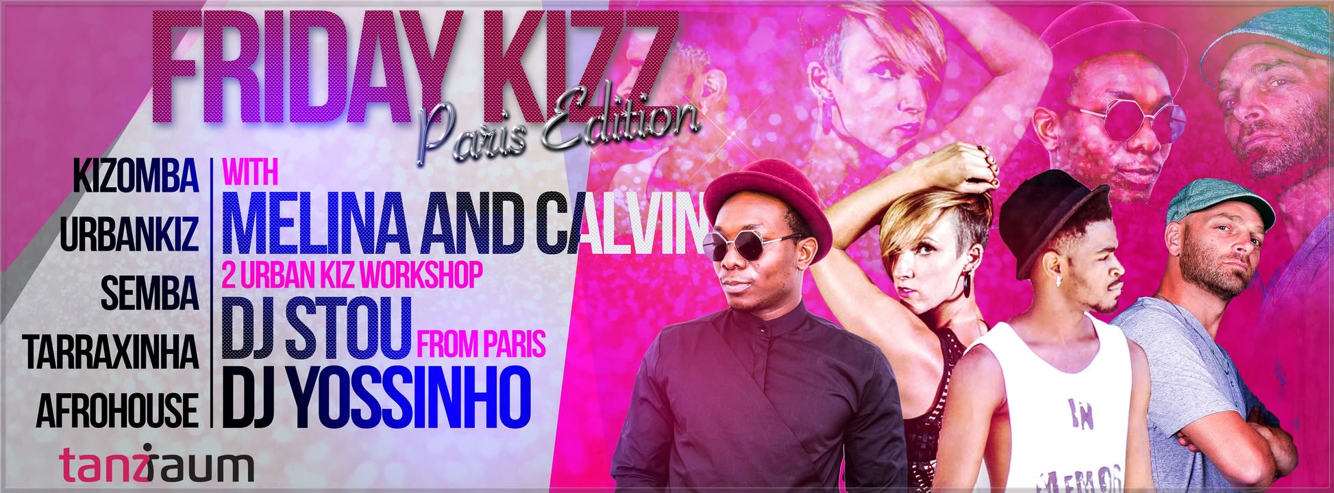 Friday Kizz - Paris Edition mit DJ Stou + DJ Yossinho