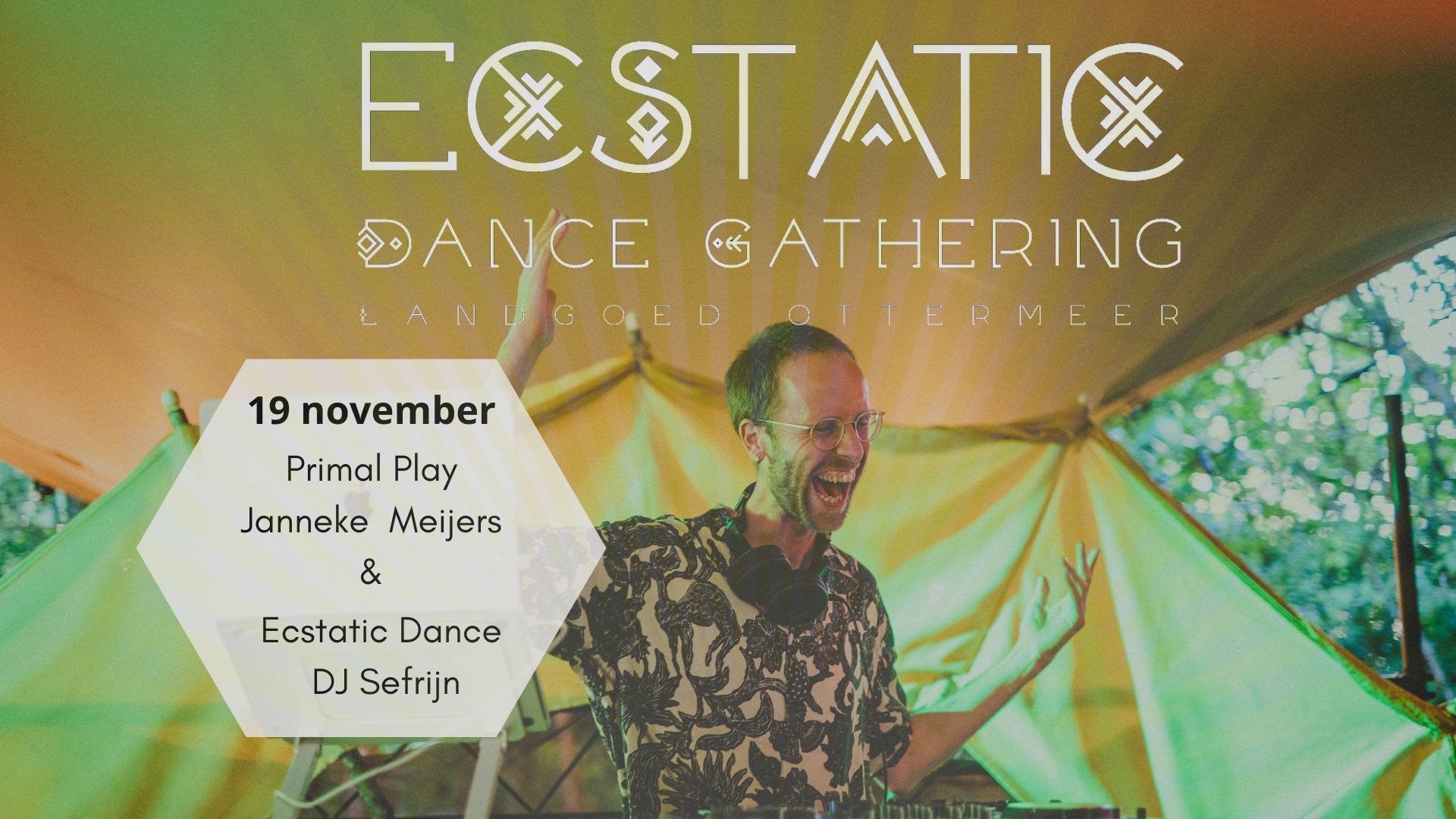 Primal Play & Ecstatic Dance met DJ Sefrijn