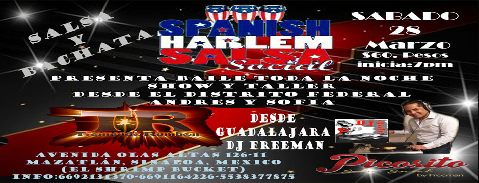 Spanish Harlem Salsa Social Marzo