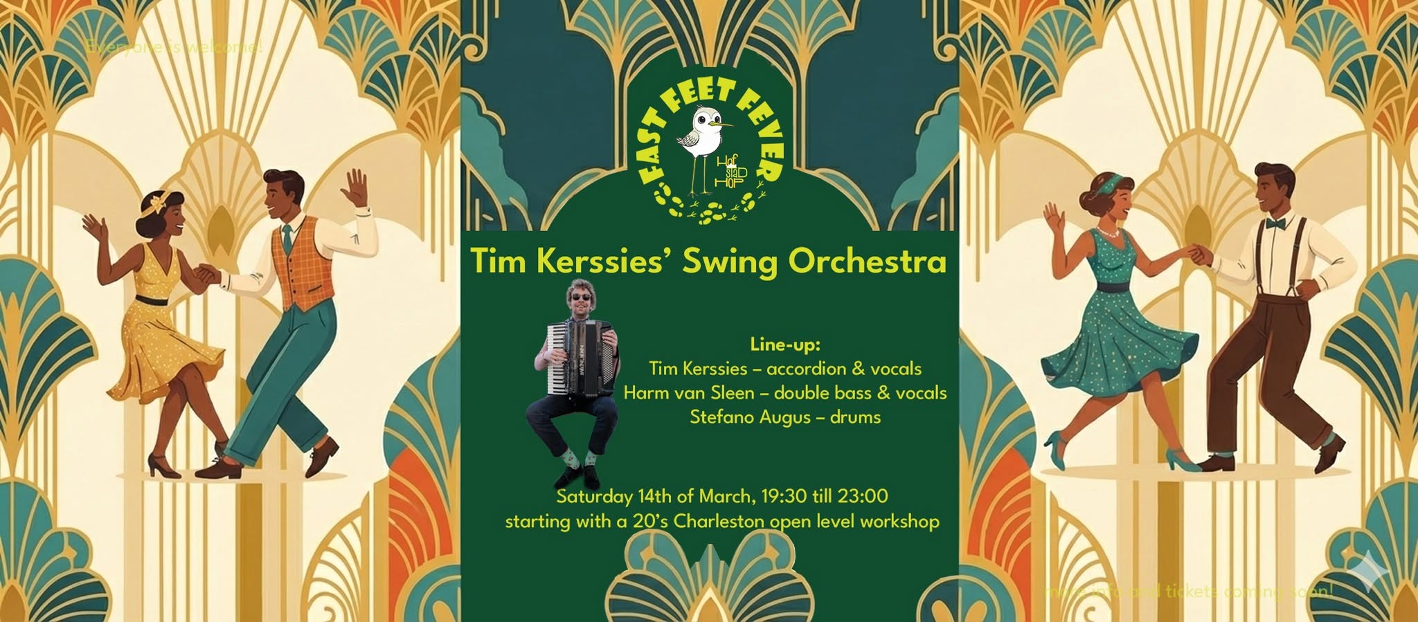 Fast Feet Fever with Tim Kerssies' Swing Orchestra