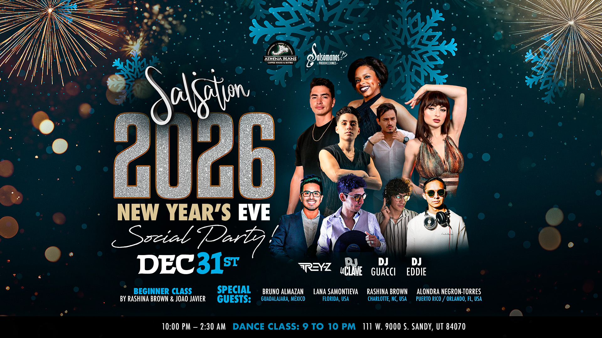 Salsation π Dec 31st β¨ 2026 New Yearβs Eve Social Party