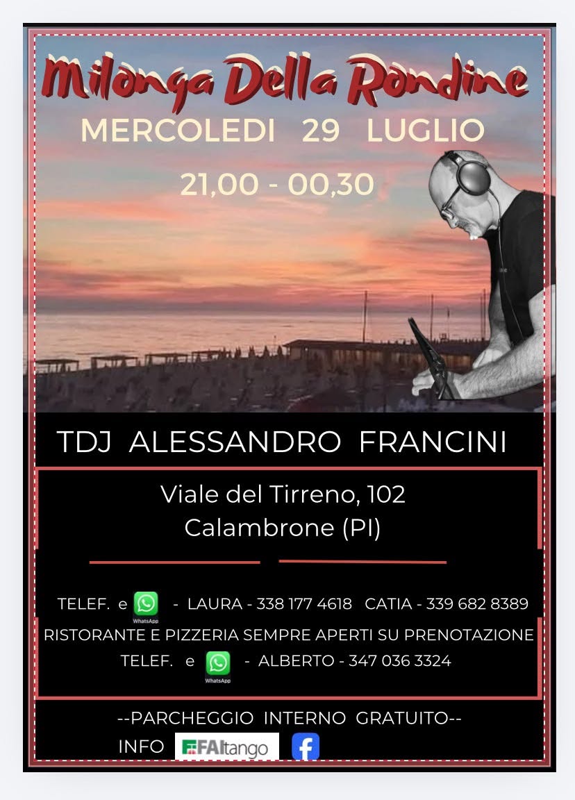 Milonga della Rondine