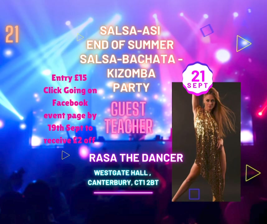 Salsa-Asi End of Summer Latin Party night