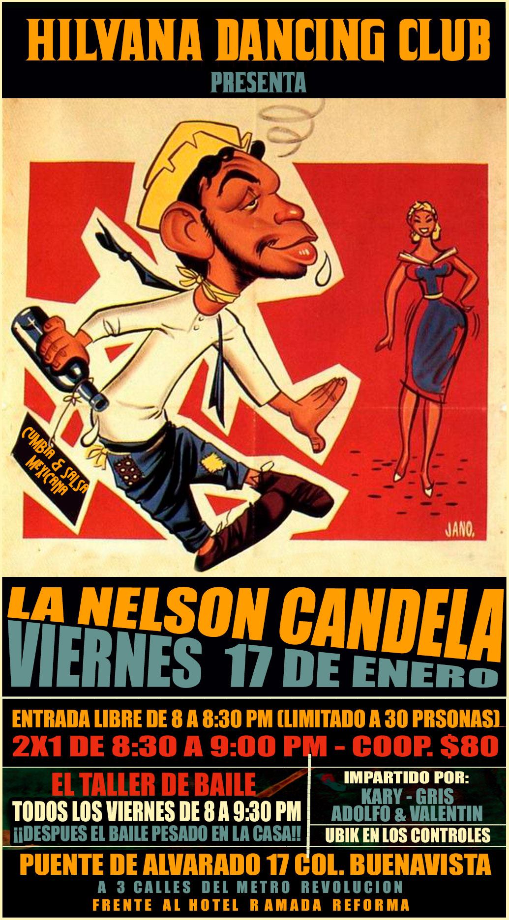 Noche De Cumbia & Salsa Con: LA NELSON CANDELA