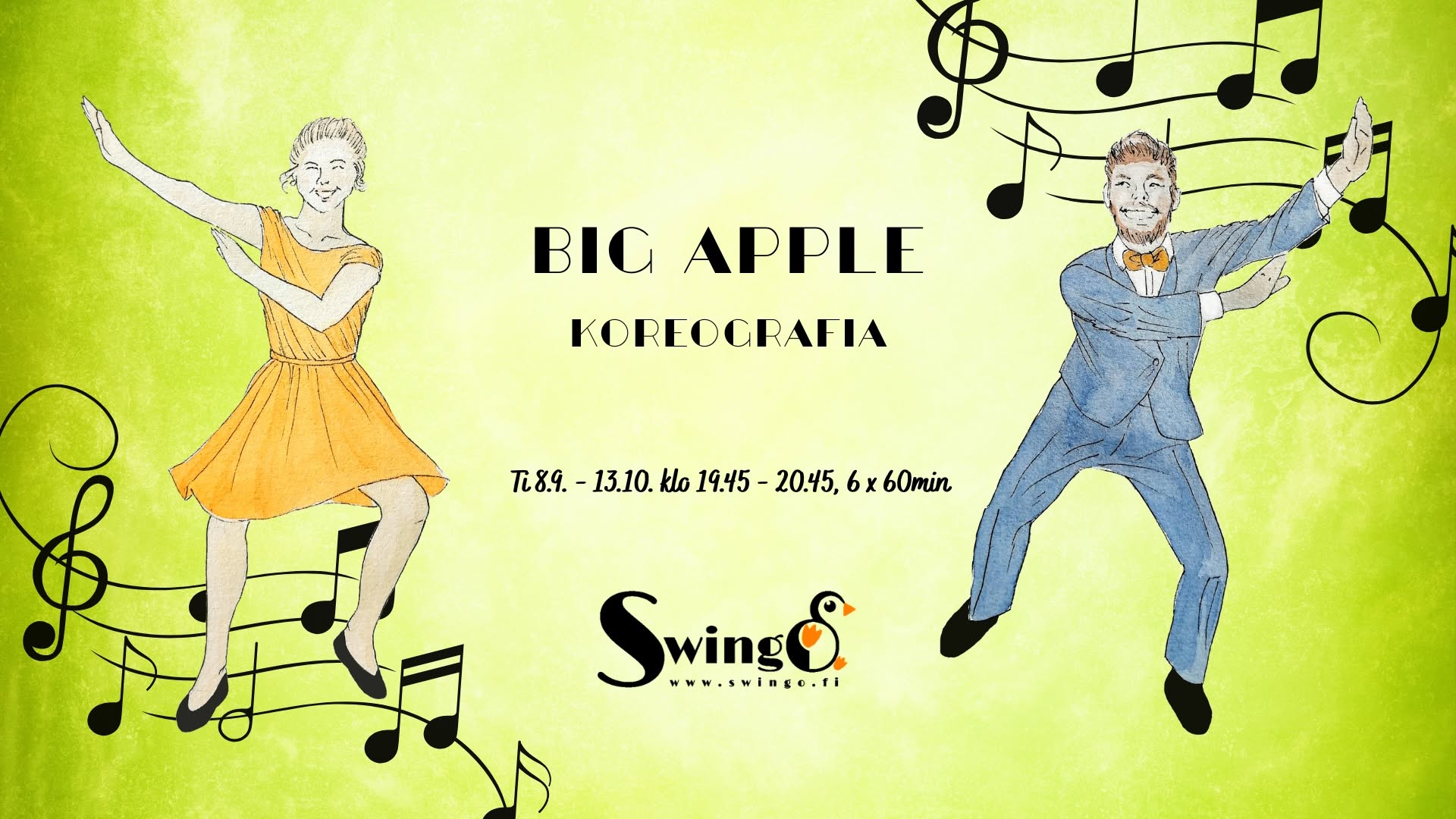 Big Apple -soolokoreografiakurssi
