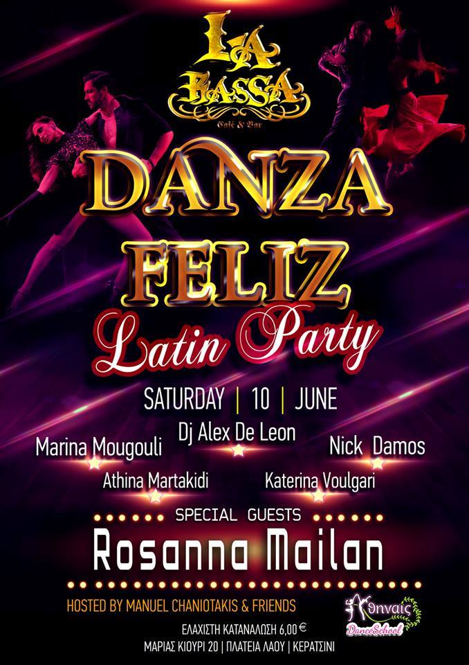 ★Danza Feliz Ft. Rosanna Mailan!!★