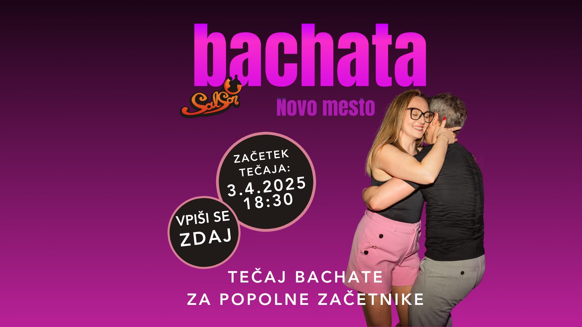 ZAฤETNI TEฤAJ BACHATE - NOVO MESTO