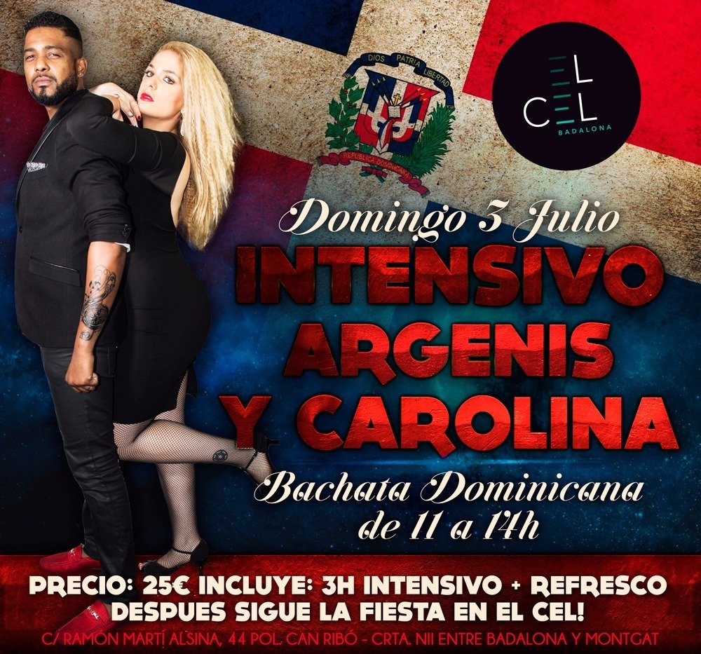 Dominican Bachata Intensive Workshop by Argenis & Carolina + Night party