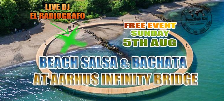 Beach Salsa & Bachata at Aarhus Infinity Bridge