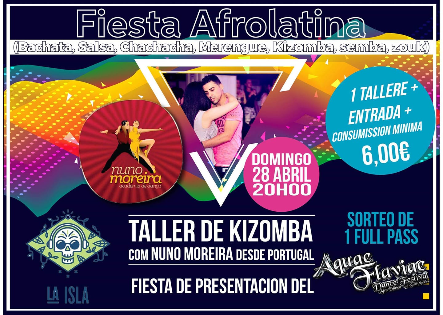 Fiesta Presentacion Aquae Flaviae dance Festival - LA Isla