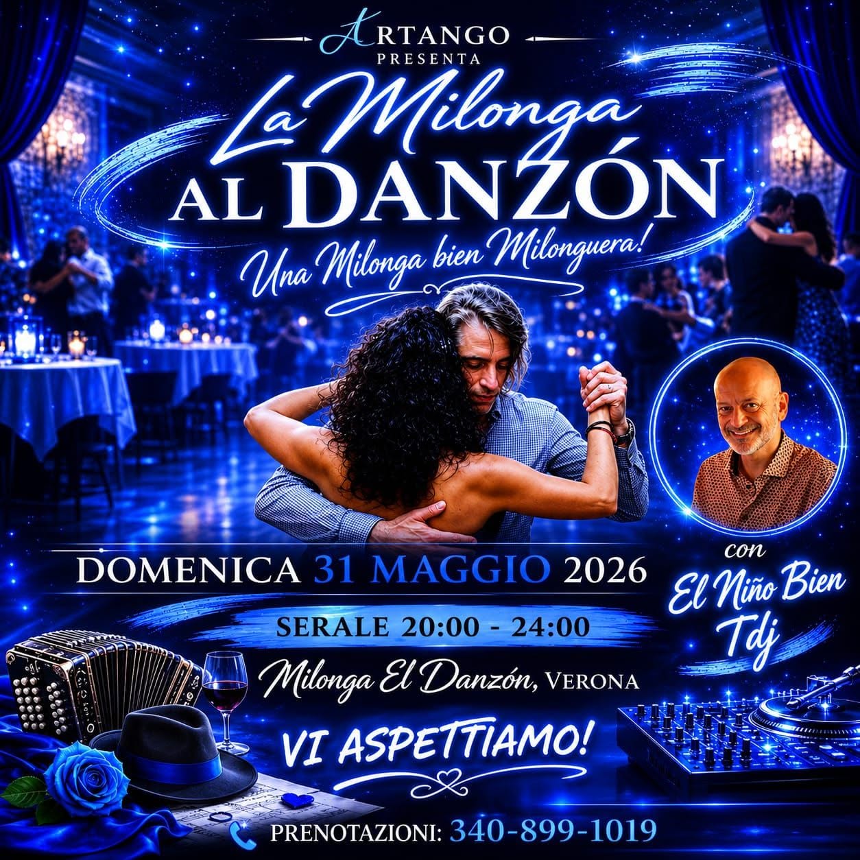 Milonga al Danzón con Artango! El Niño Bien Tdj!