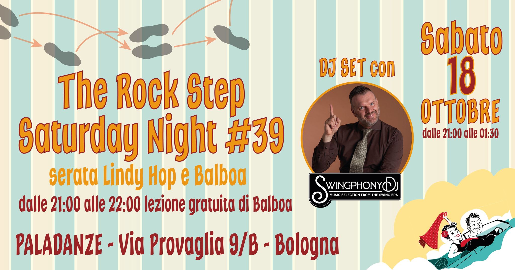 The Rock Step Saturday Night #39 LINDY HOP & BALBOA