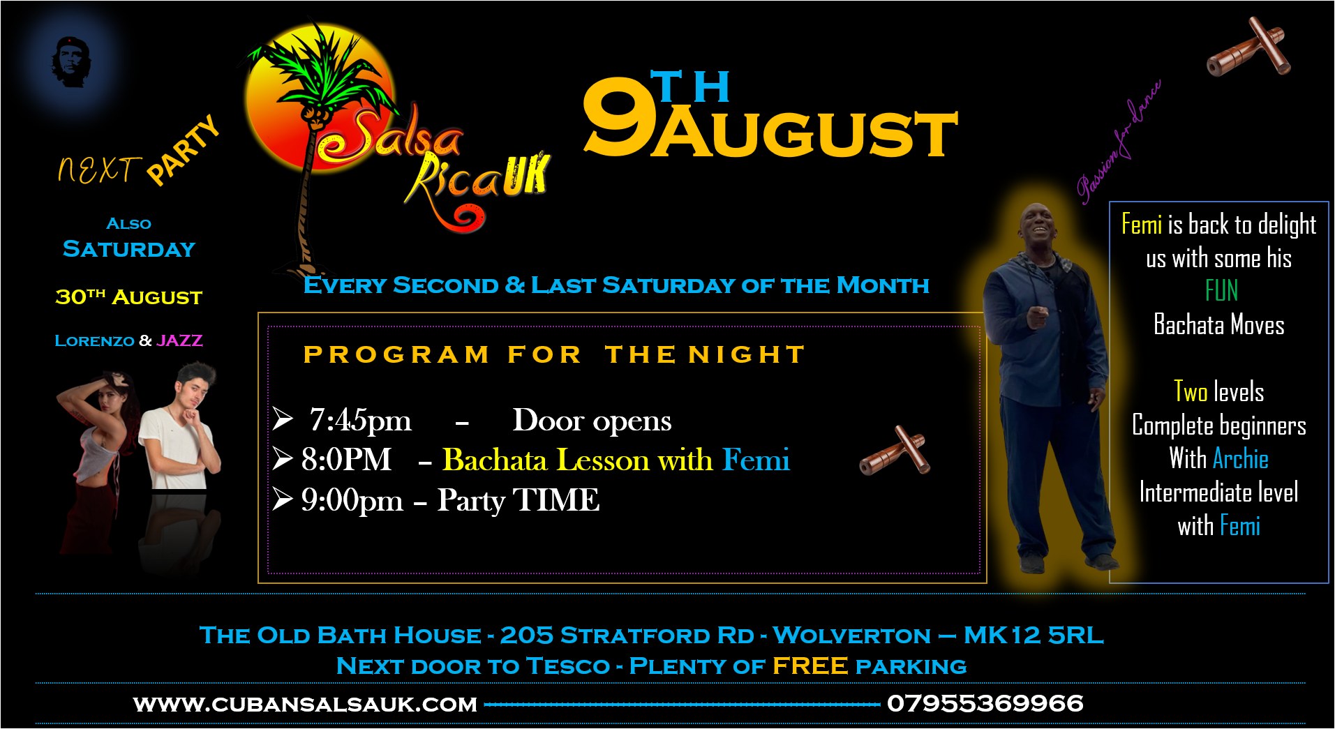 Salsa - Bachata August party