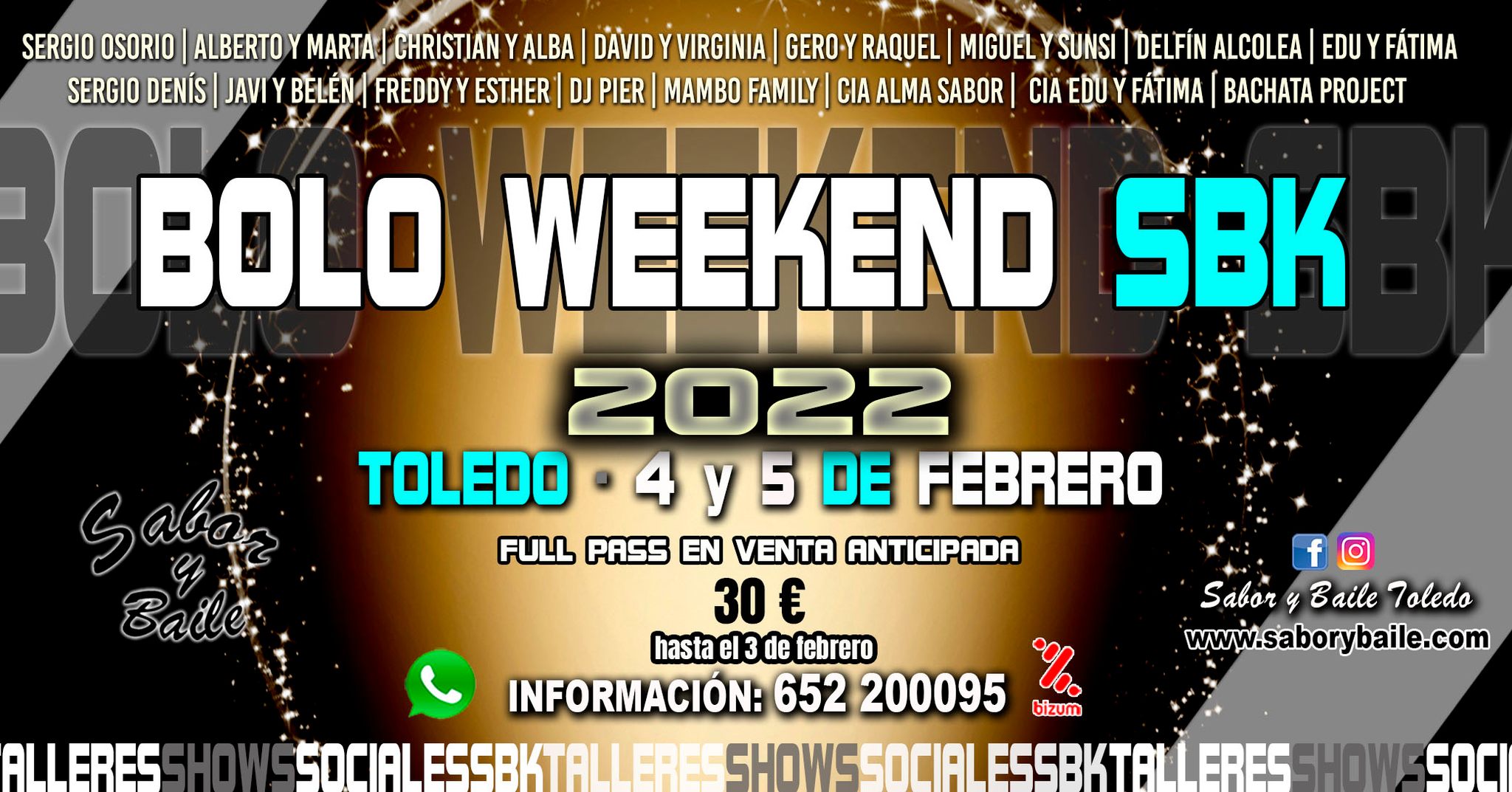 Bolo Weekend SBK en Sabor y Baile