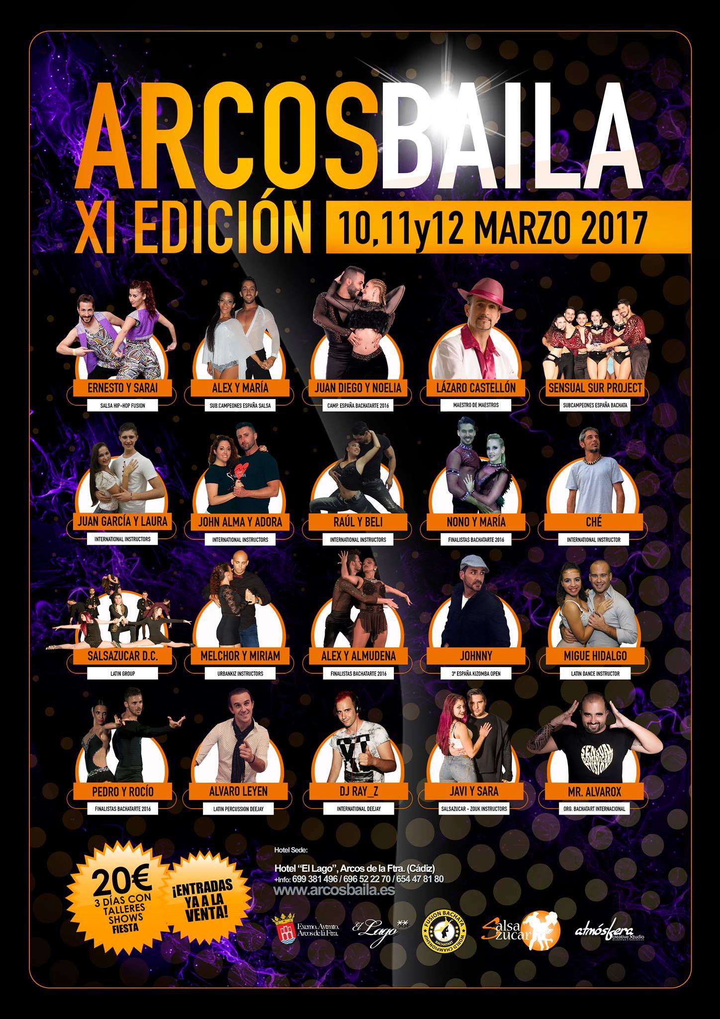 Arcos Baila 2017 (Evento Oficial)