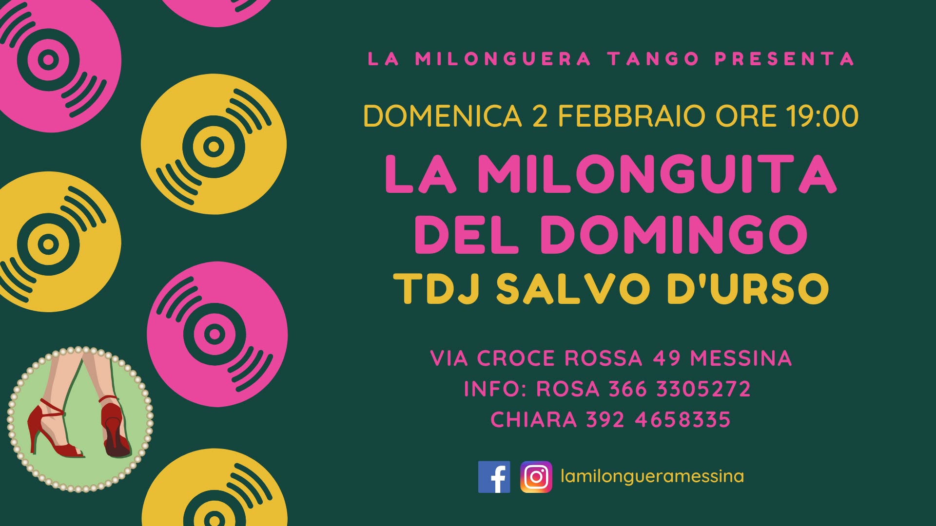 La Milonguita del Domingo Messina 2 Febbraio