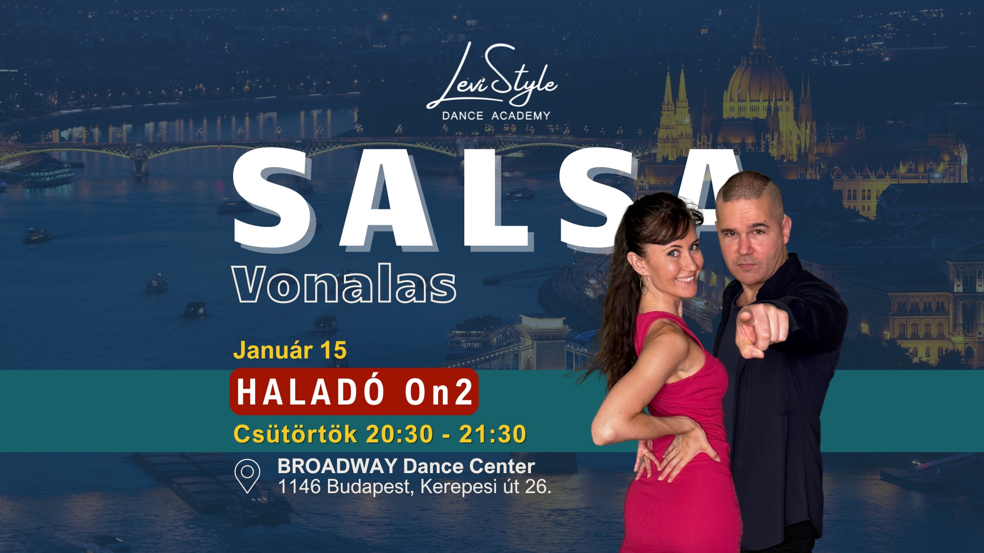 SALSA Haladó On2 képzés 8 hét Téma: JÁTÉKOSSÁG