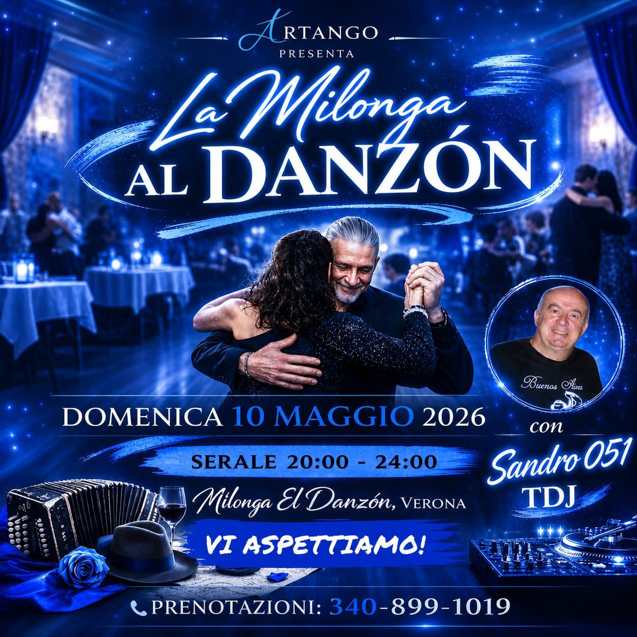 Milonga al Danzón con Artango! Sandro 051 Tdj!
