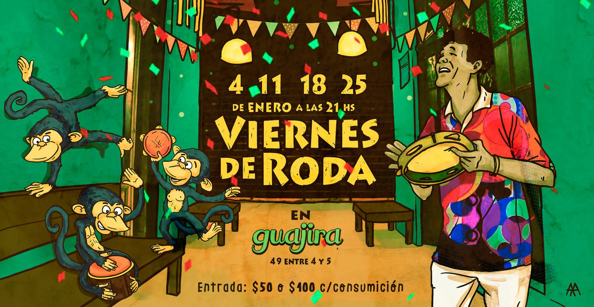 Viernes de Roda en Guajira