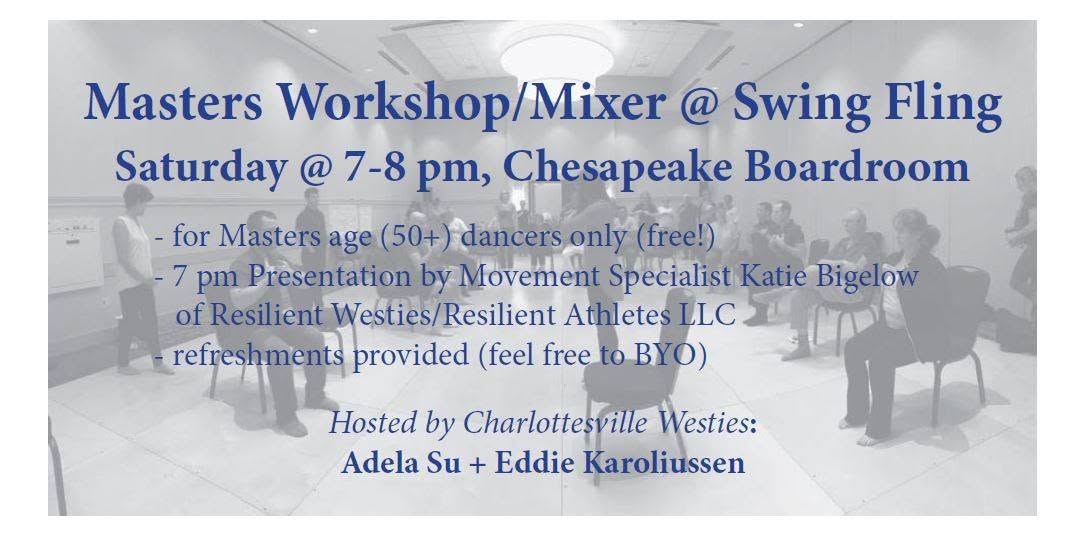 Masters Workshop Mixer at Swing Fling 2019