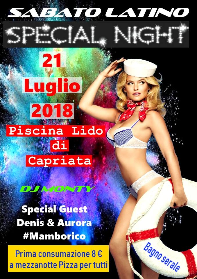 Sabato Latino in Piscina
