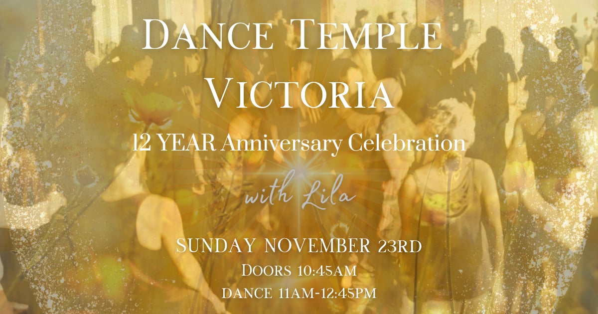 Dance Temple 12th Anniversary w Lila