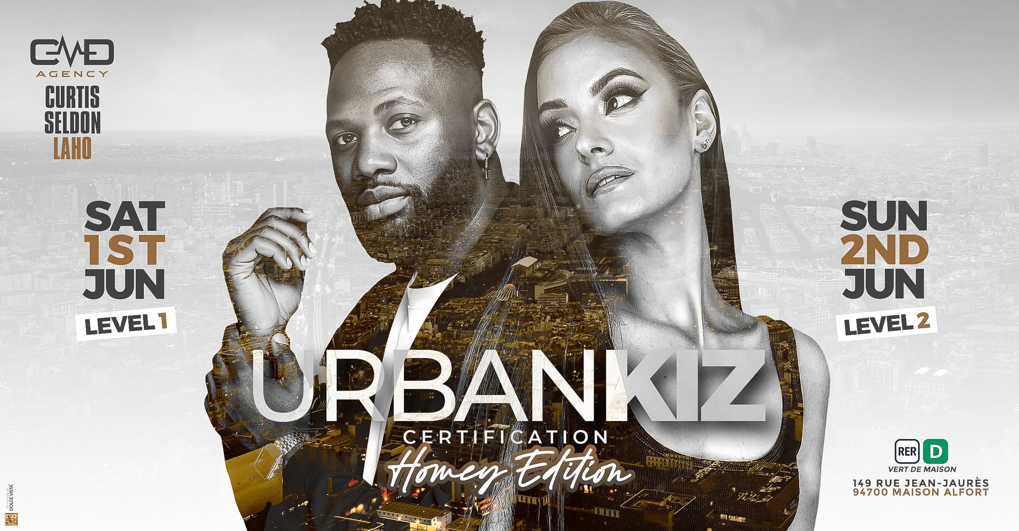 Urbankiz Certification Lv1 & Lv2 "Edition Homey" by CMD Agency