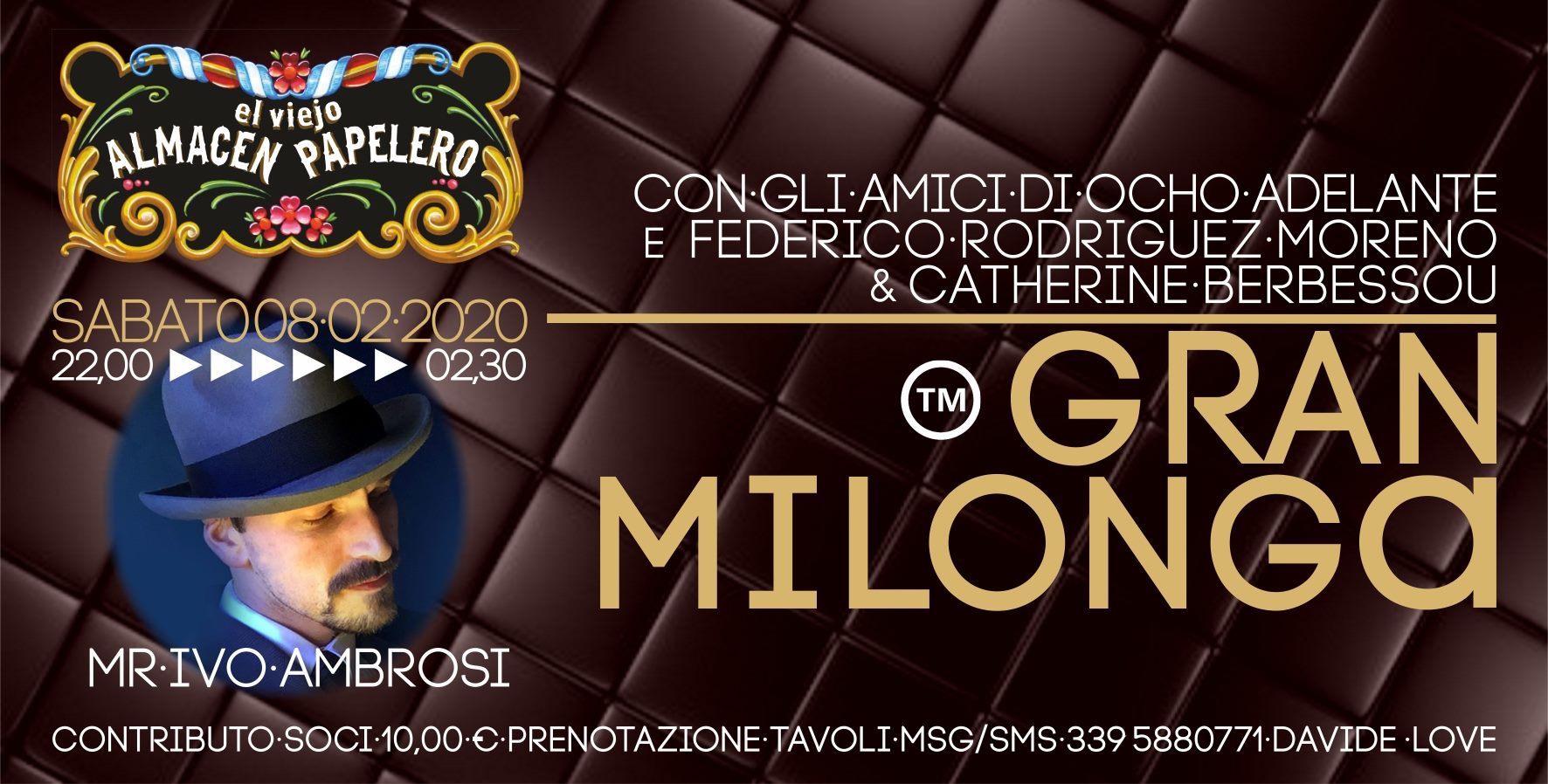Gran Milonga di Sabato