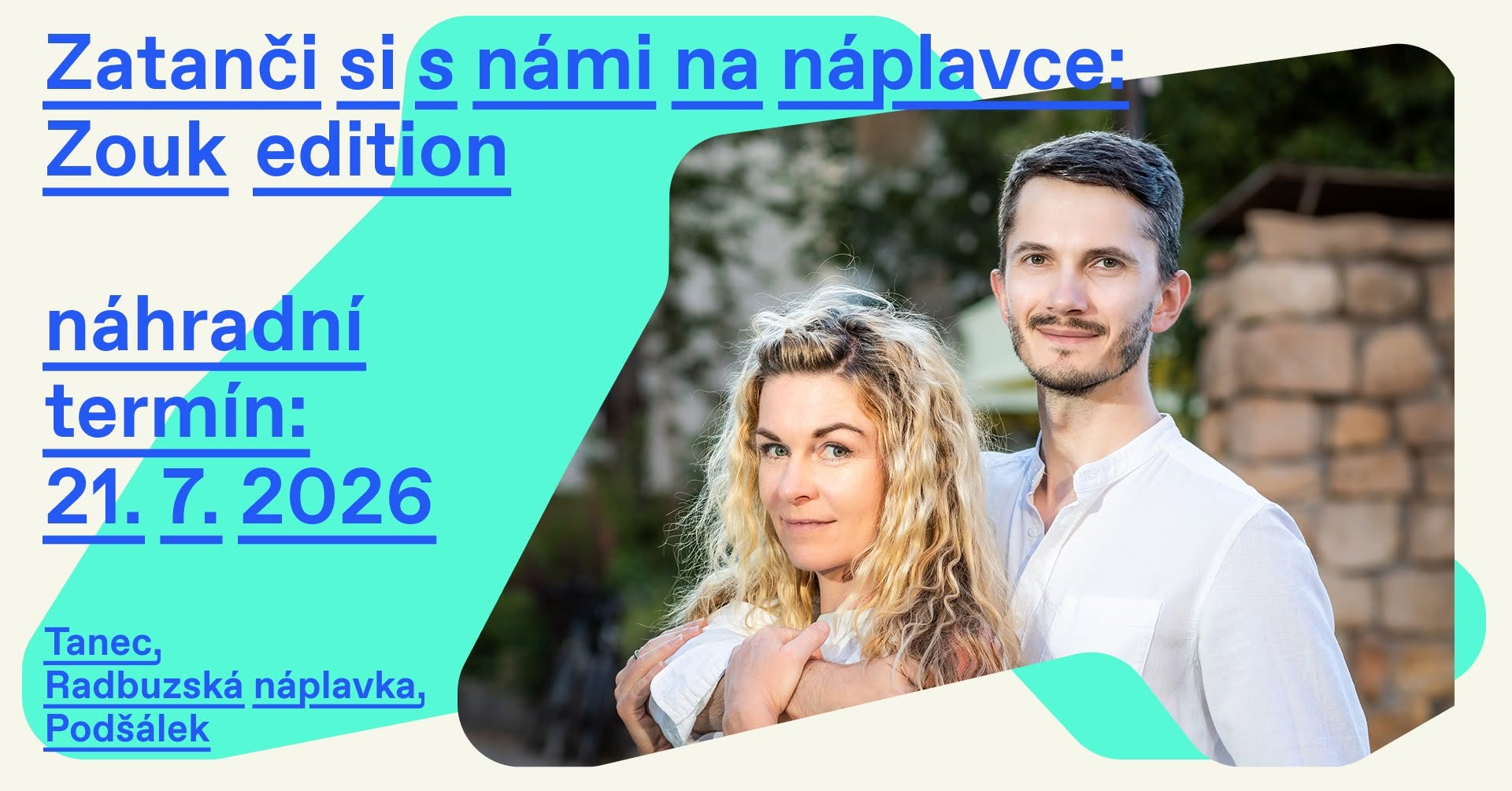 Přeloženo! Zatanči si s námi na náplavce: Zouk edition