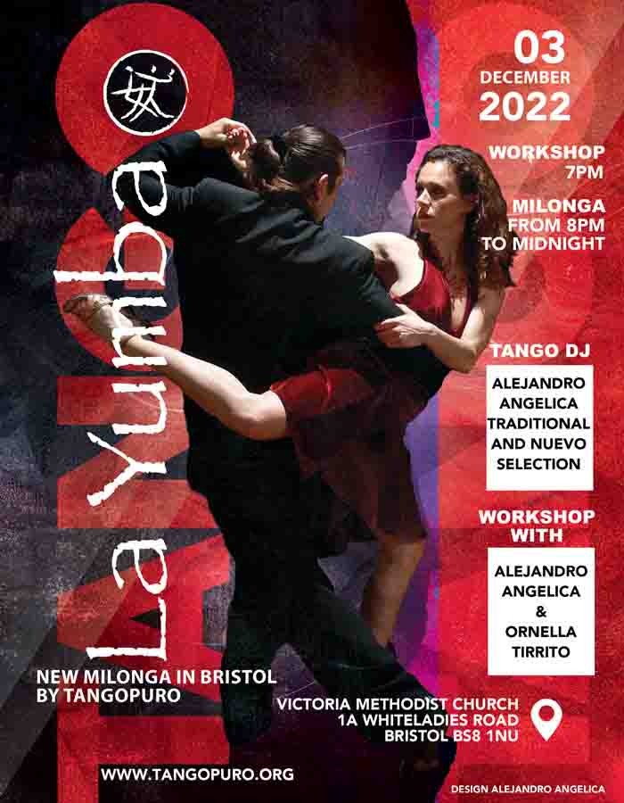 New Milonga La Yumba plus Workshop with Ornella & Alejandro