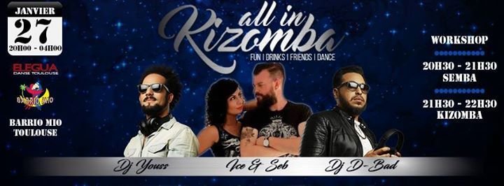 All In Kizomba - Cours & Soirée Djs - Toulouse