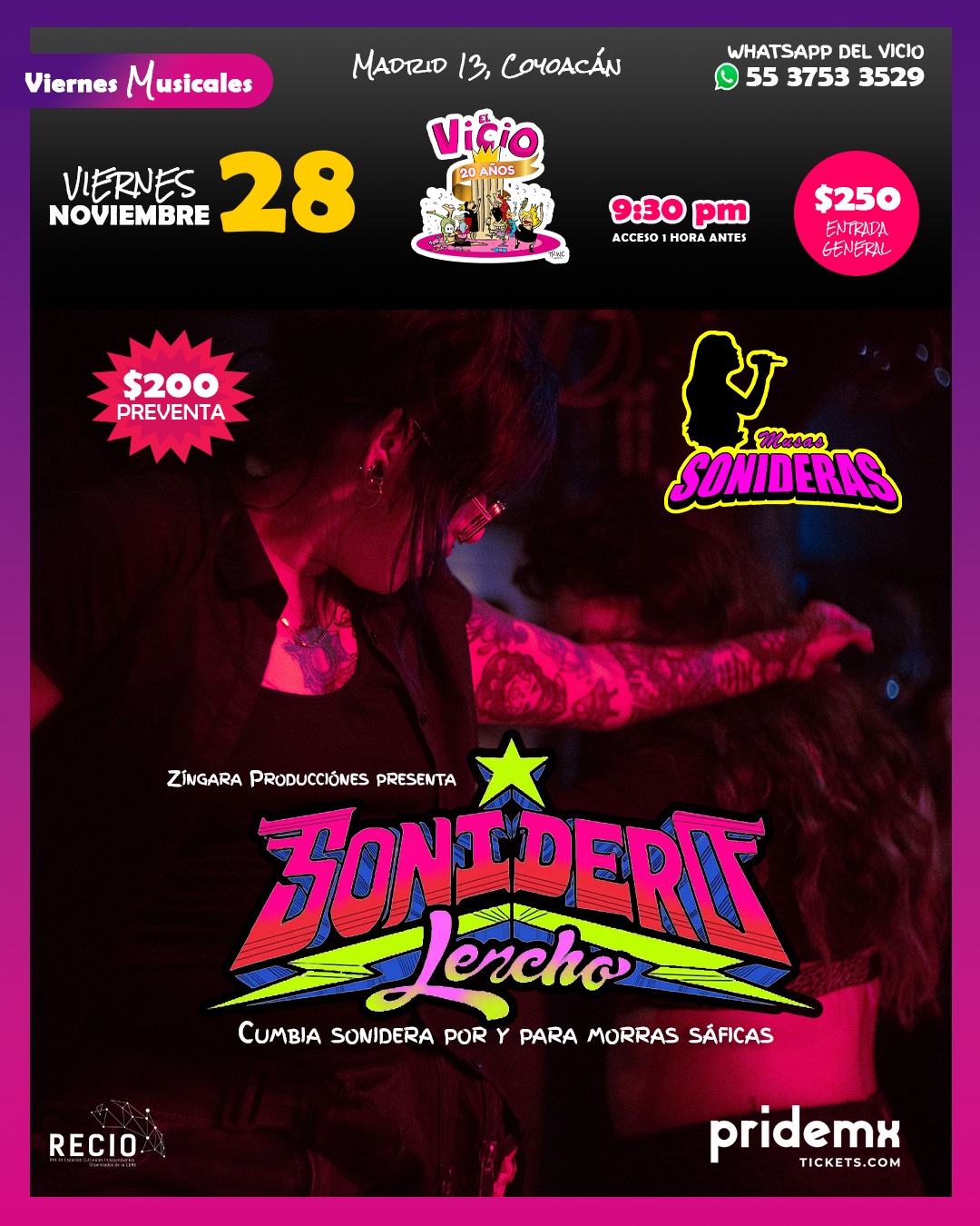 MUSAS SONIDERAS PRESENTAN: SONIDERO LENCHO