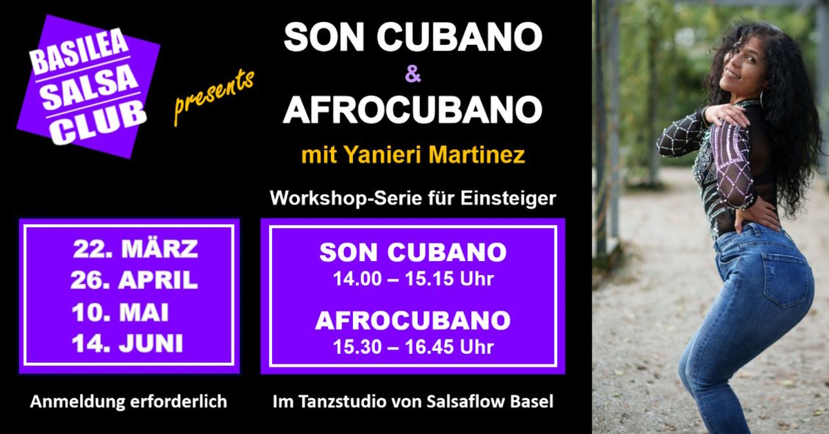 Workshop-Reihe SON CUBANO & AFROCUBANO für Einsteiger