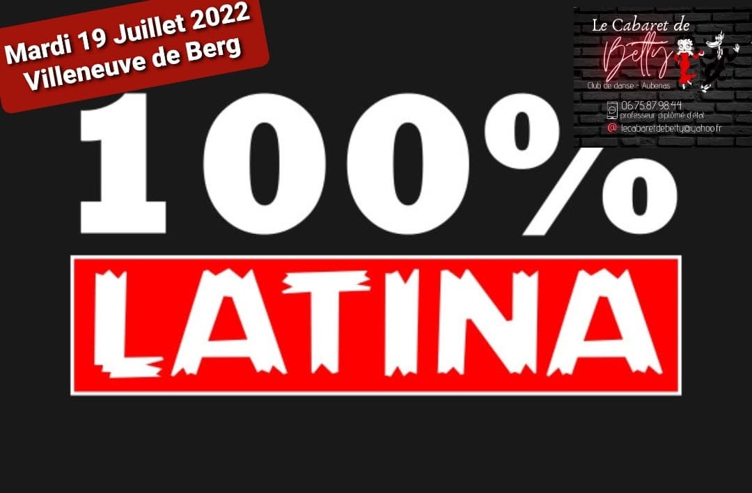 Soirée 100% Latino