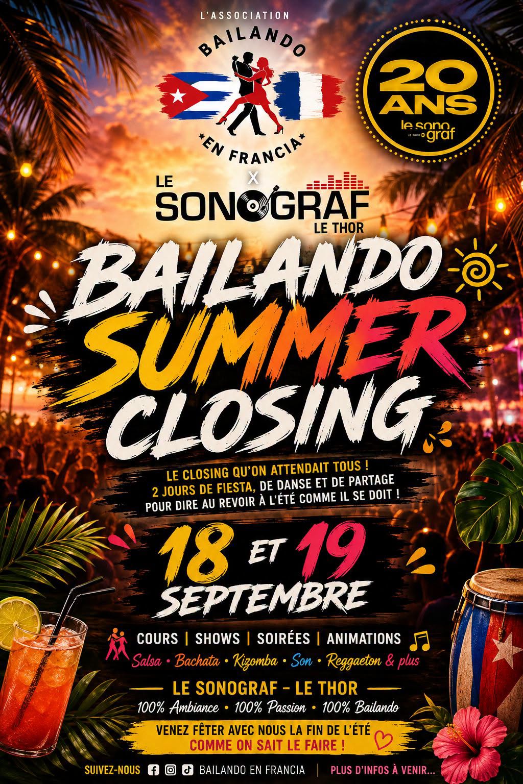 BAILANDO SUMMER CLOSING ☀️🔥