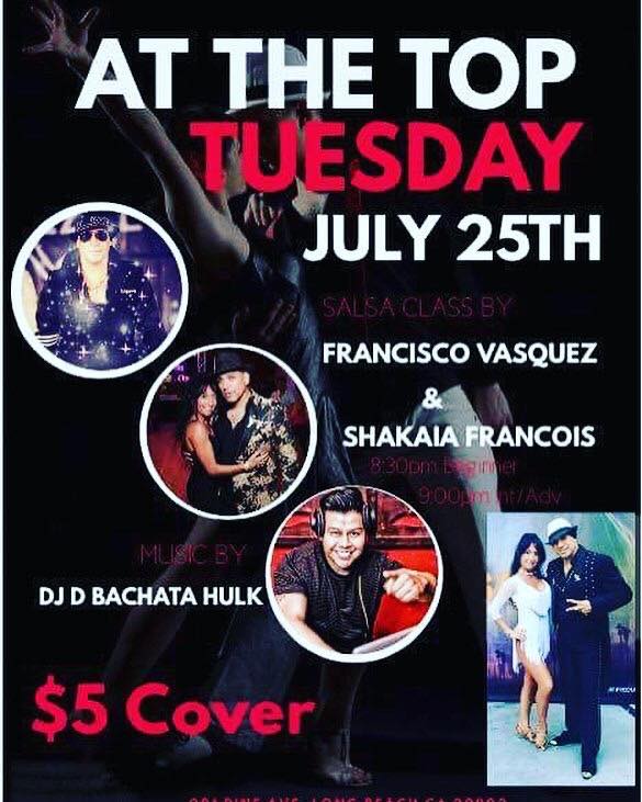 Salsa Bachata Tuesday Long Beach