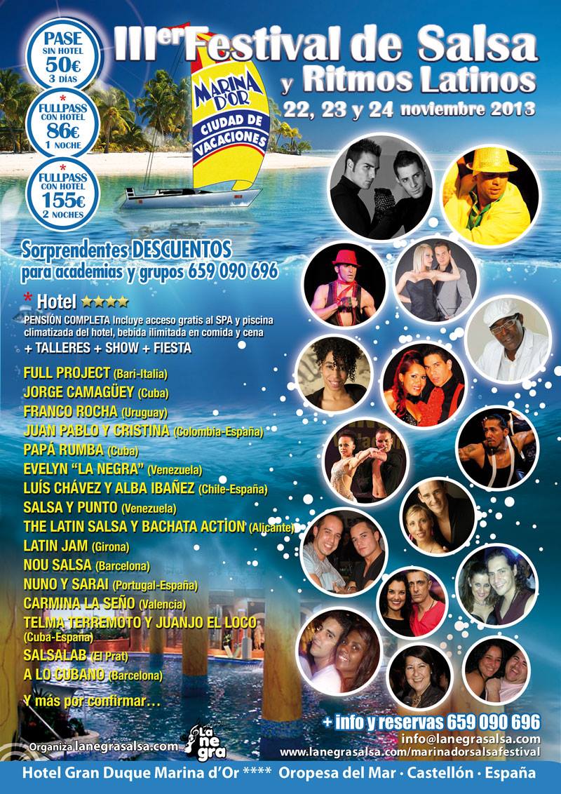 III Marina D'Or Salsa Festival 2013