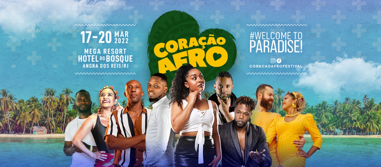 Coração Afro 2022 17-20 Mar Festival Internacional de Kizomba