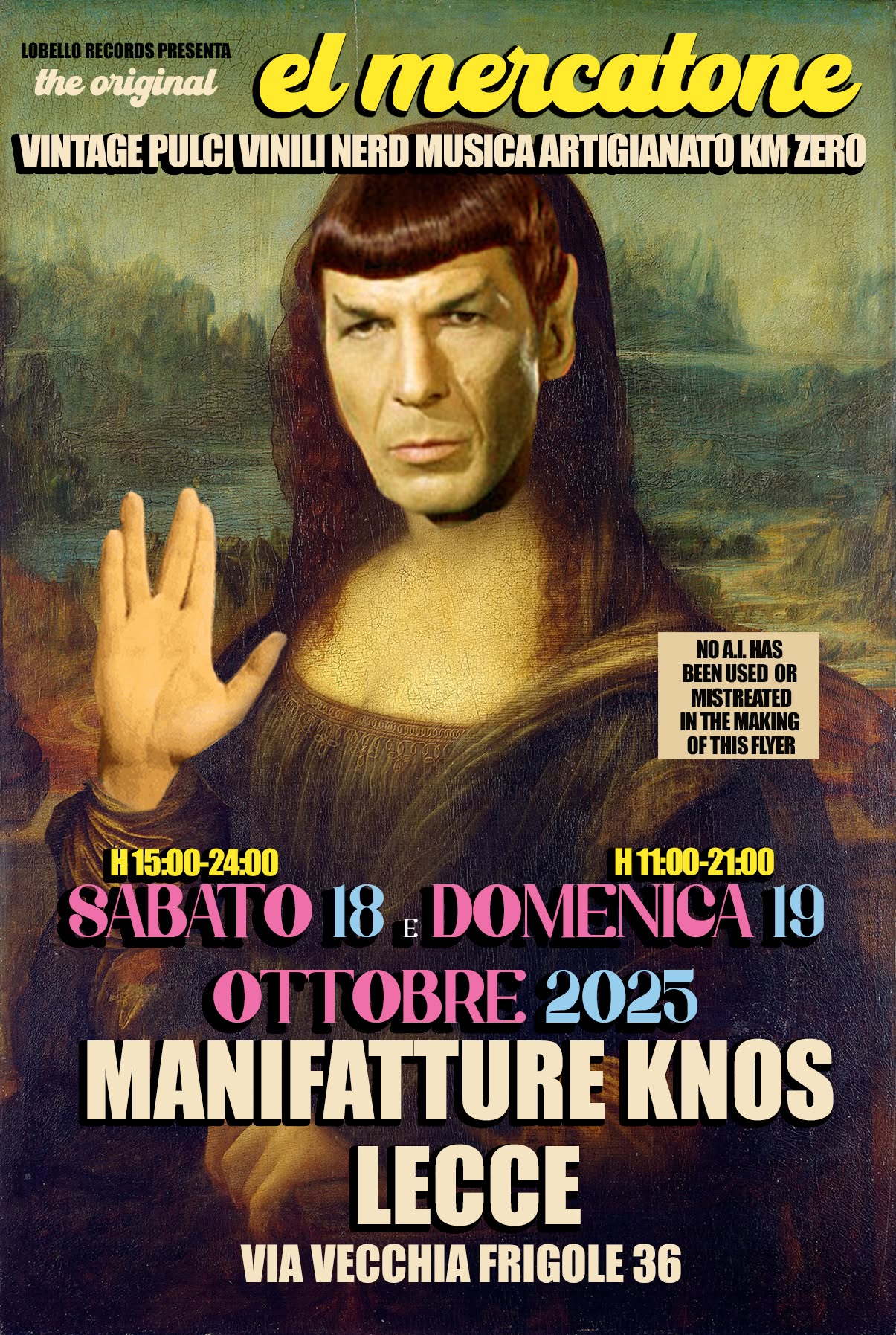 el mercatone sabato 18 e domenica 19 ottobre 2025 @ Knos - Lecce