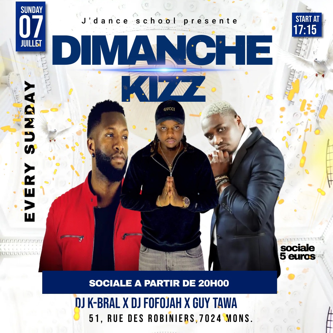 Spécial Dimanche kizz à Mons