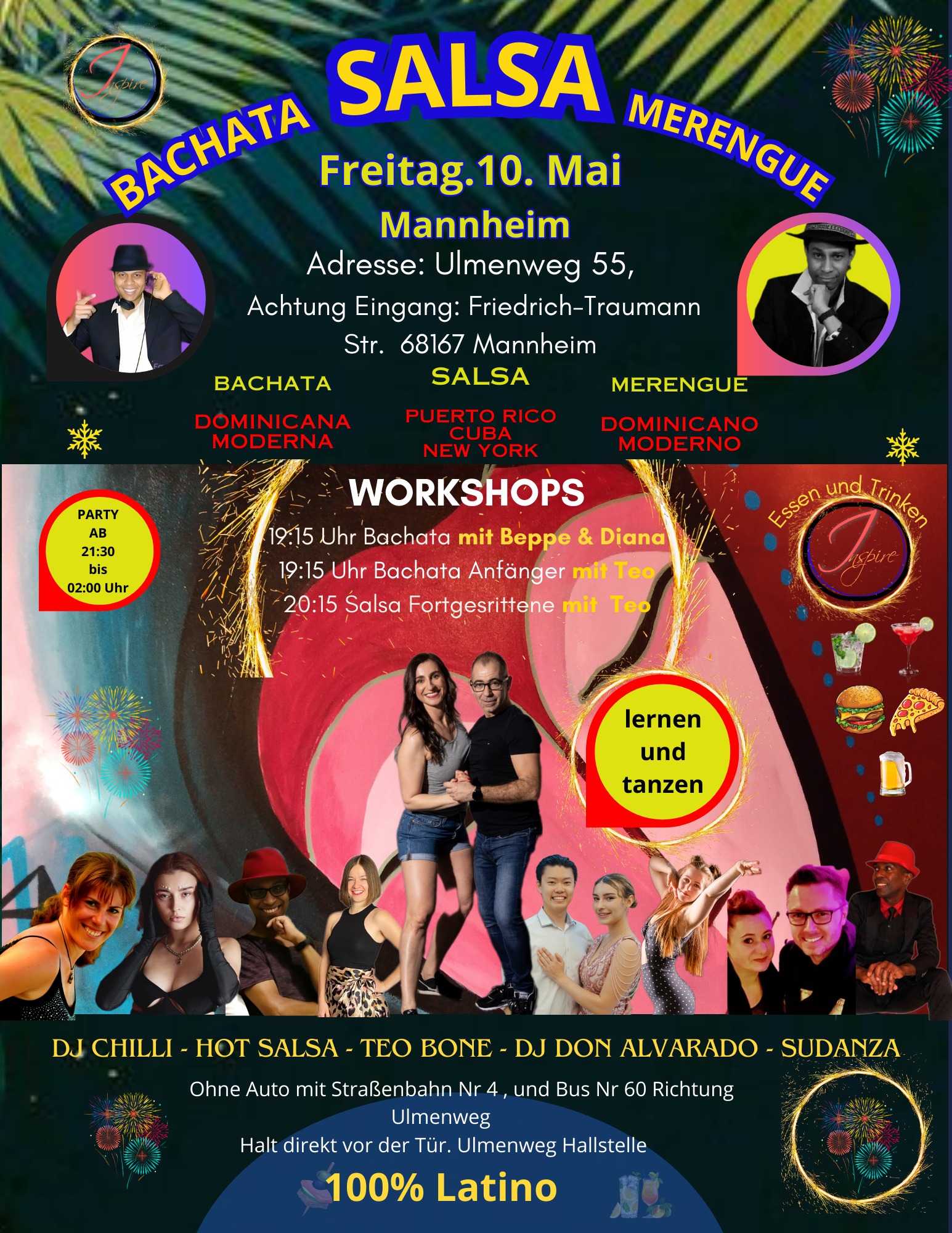 Salsa, Bachata, Merengue Party