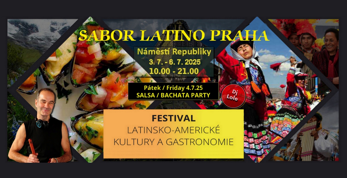 Salsa and bachata party at Sabor Latino Festival 2025