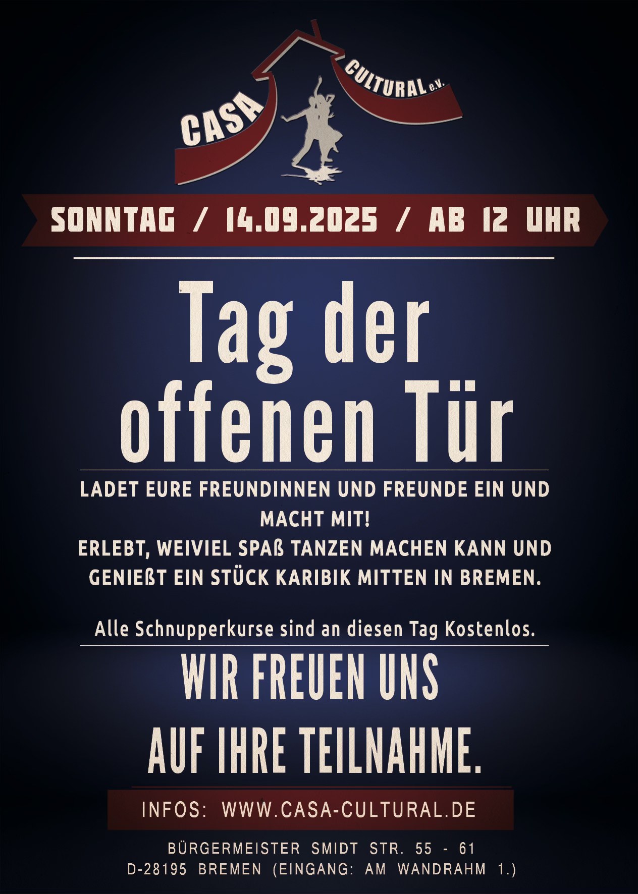 💃🏻🕺🏼Tag der offenen Tür im Casa Cultural e.V.🔥🔥