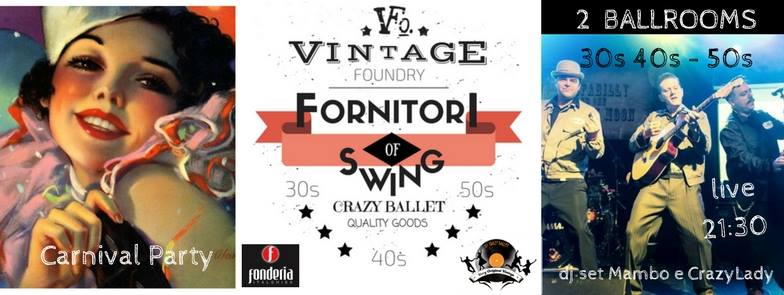 ✶VintageFOUNDRY✶Crazy Ballet✶Fornitori di Swing