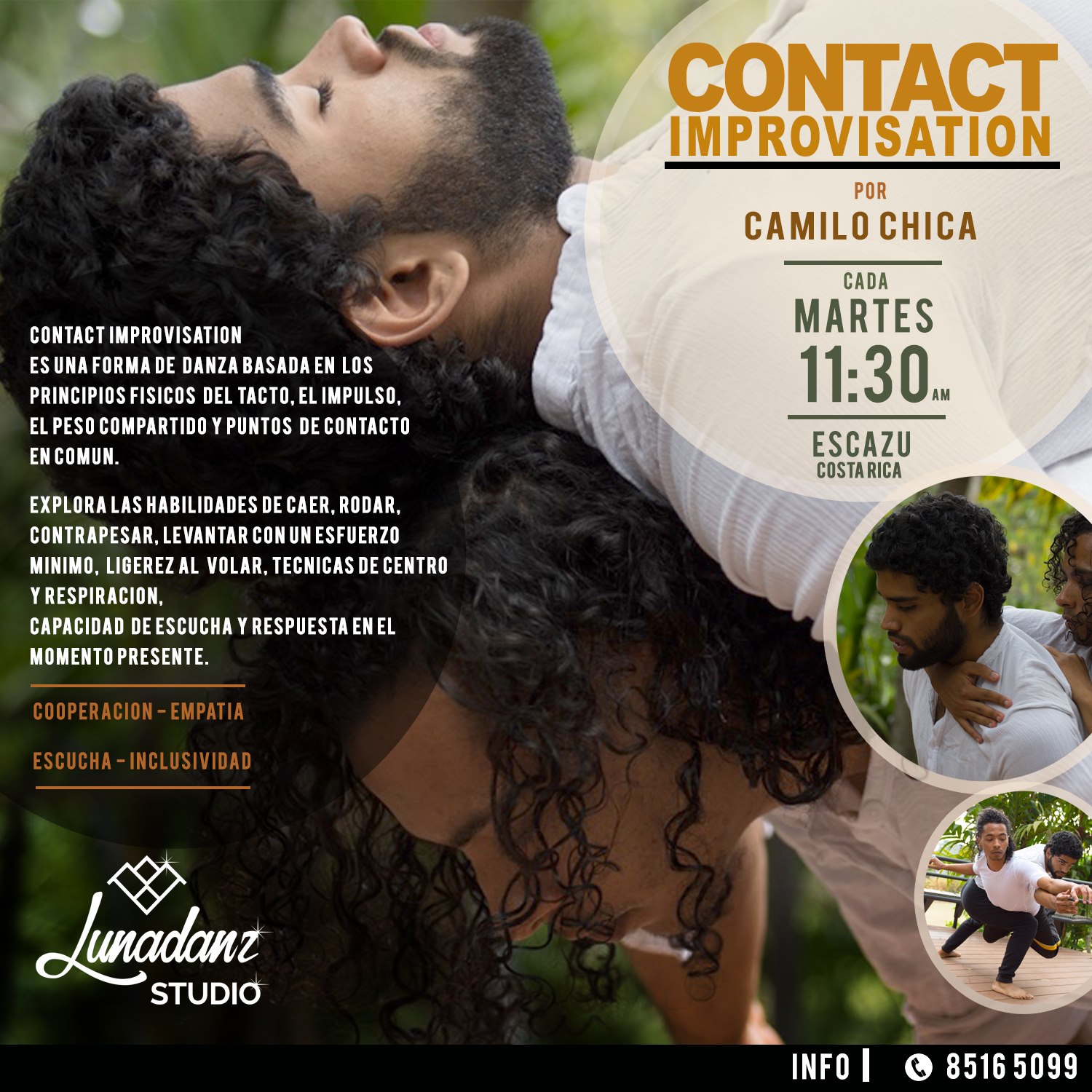 Clases de Improvisacion de contacto.