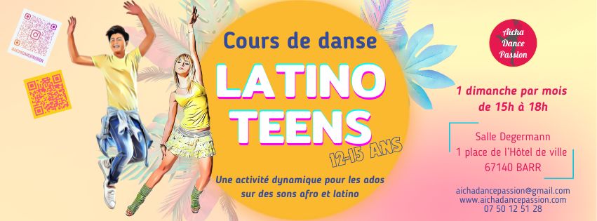STAGE DE DANSE LATINO TEENS