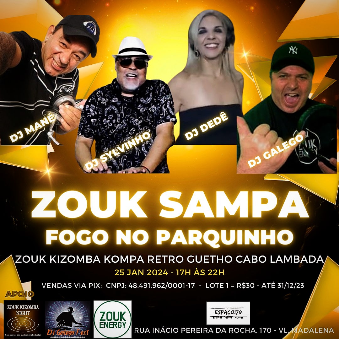 LIVE TIRA DÚVIDAS ZOUK SAMPA
